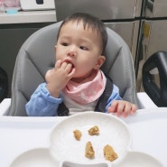 11개월아기 아이주도이유식·간식 / 달달하고 담백한 바나나사과오트밀쿠키는 꿀조합이에요♡