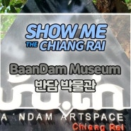 [관광] 치앙라이 반담 박물관( BaanDam Museum )-치앙마이 한달 살기