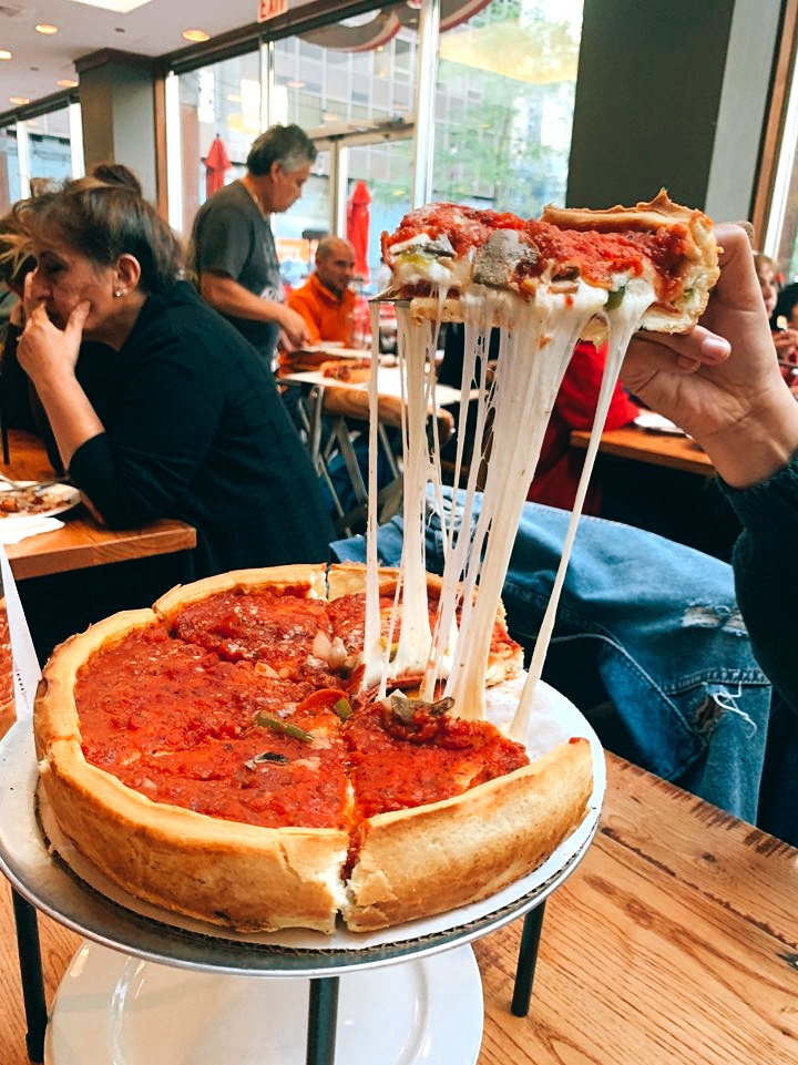 시카고 맛집 추천!! :: 현지에서먹는 시카고 피자!! 지오다노 (Giordano'S) 딥디쉬 피자, 아흥 개존맛탱 ...