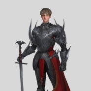 Youngmin Seo : Character Painting (Dragon Knight)By. 서영민
