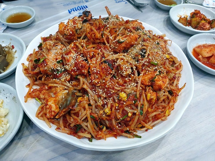 신사역 소문난마산아구해물찜. 착한맛 생물 아구찜 맛있어요 : 네이버 블로그