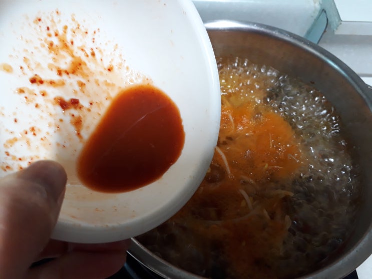 시원한 김치 콩나물국 끓이는법◈콩나물 김치국 맛있게 끓이기 : 네이버 블로그