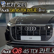 Audi Q8 45TDI 드디어 출시!!│아우디 쿠페형 SUV│금년 최고 기대작 [울트라TV]