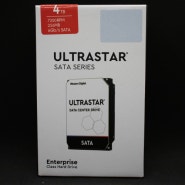 HDD 4TB 하드디스크 Western Digital Ultrastar DC HC310 간단 사용후기