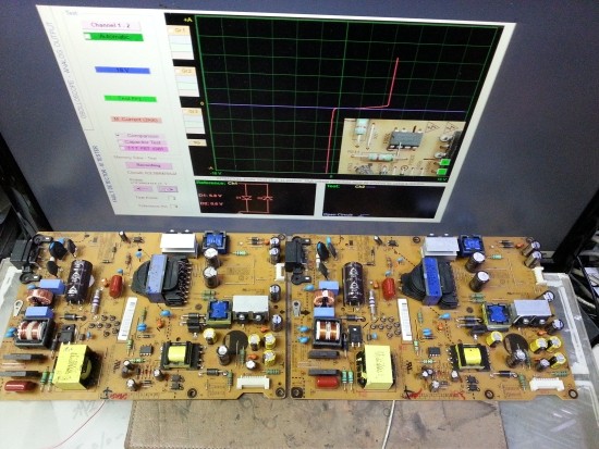 05 FAULT DETECTOR CIRCUIT Analyzer FADOS7F1 PCB기판수리 정상보드와 고장난보드 파형비교하는법 ...