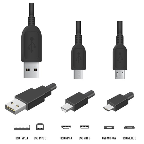 USB 모양 형태(Type A, Type B, Type C) : 네이버 블로그