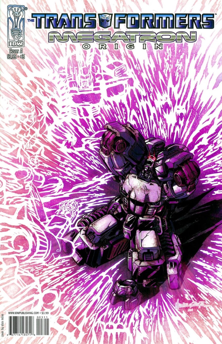 IDW 코믹스 리뷰] 메가트론 오리진 이슈 3 : 네이버 블로그