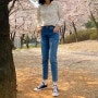 여자 봄 데님 코디 추천, 인사일런스 데님 STUDY01 리뷰