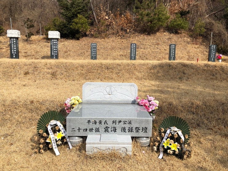 경북의성- 평해황씨 가족묘 조성(석물 상석 비석 판매-20.2.15) : 네이버 블로그