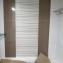 양산 신기동 우방아이유셀 욕실타일공사 - 들뜬 벽타일, 욕조철거 바닥타일 덧방시공