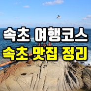 속초 여행코스 & 맛집 정리해드림(faet.현지인)