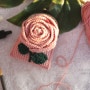 동전지갑 프레임을 사용한 코바늘뜨기 꽃 파우치 만들기