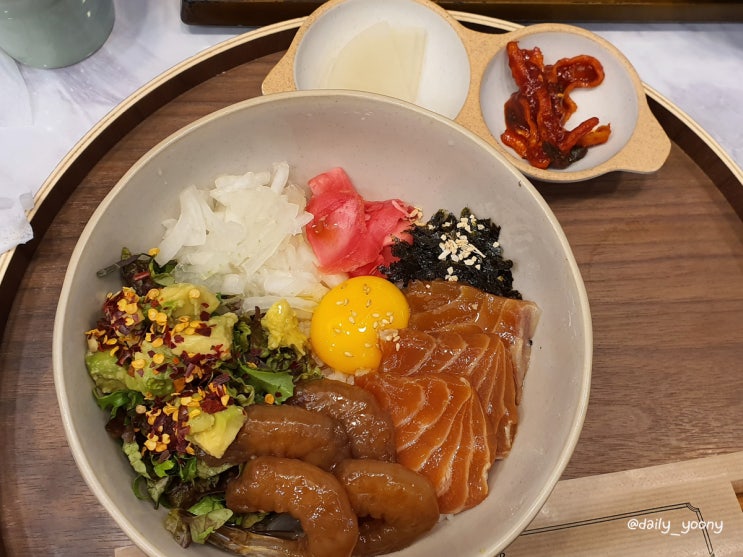 합정 밥집, 행복은 간장밥 ! 간장새우 연어 밥도둑 메세나 점심 맛집 : 네이버 블로그
