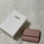 CELINE 셀린느 스몰 트리폴드 지갑(10B573BEL) 빈티지 핑크 구매 후기 :)