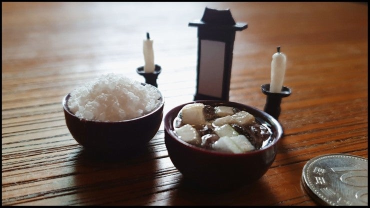 100원동전만한 제사음식, 제사상 미니어쳐 만들기 1탄! 신위, 밥, 탕국, 촛대 : 네이버 블로그