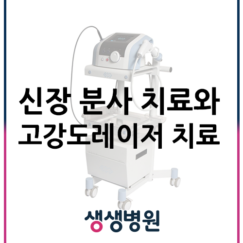 [부천재활치료 생생병원] 신장분사치료와 고강도레이저치료 : 네이버 블로그