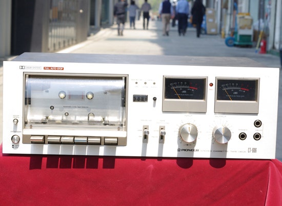 CT606 중고카세트데크/PIONEER CT-606 파이오니아 빈티지 카세트테크 : 네이버 블로그
