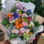 풍성하고 예쁜 꽃다발. 행사꽃다발. [충북혁신도시 꽃집]꽃을사랑합니다 음성,진천 꽃집
