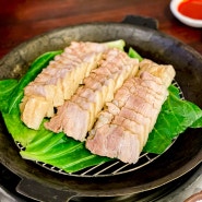 [선릉역 맛집] 쫀득이족발 에서 맛본 맛있는 생 굴보쌈 - 보쌈 맛집