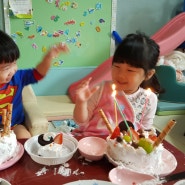 집콕육아 ㅡ 아이들과 케이크만들기