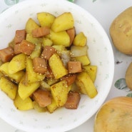 감자양파요리 뚝딱 참좋은영농조합법인 감자스팸조림 만들기