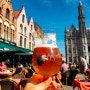 벨기에 자유여행 :: 날씨 끝내주는 날 동화 같은 마을 브뤼헤 당일치기! 마르크트(광장) 테라스에서 라 쇼페(La Chouffe) 맥주 한잔 때리니 꿀맛, 나는야 혼자 다니기 장인