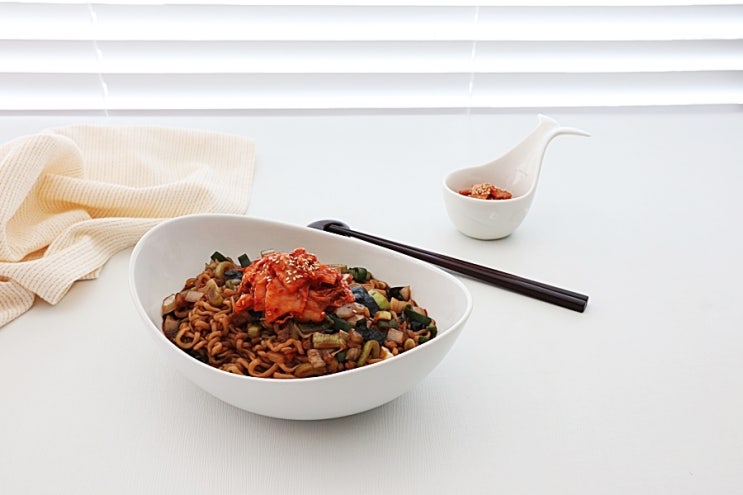 짜파구리 조리법/짜파게티 맛있게 끓이는법 : 네이버 블로그