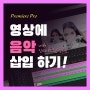 【월간어도비 4월 3주차】 프리미어 프로 영상에 음악 넣기!