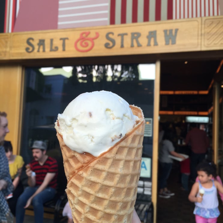 미국 엘에이 대표 아이스크림 #솔트앤스트로우 Salt&Straw 맛, 메뉴 有