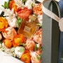 성년의날 선물 * 샤넬 향수와 꽃을 함께 넣은 플라워 박스 만들기! 샤넬 신상 향수 포장하기
