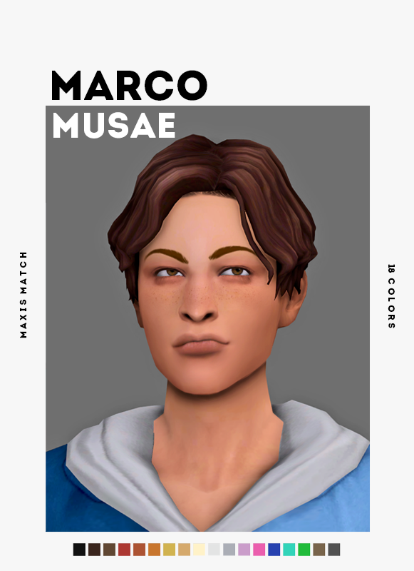 심즈4 남심헤어 Marco 헤어 네이버 블로그