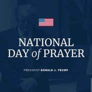 미국 백악관 국가 기도의 날 선포