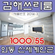 김해쓰리룸 - 외동 신세계 이마트 신축 빌라 2014-3