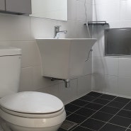 천안욕실공사 쌍용동 뜨란채 아파트 욕실 리모델링 작업