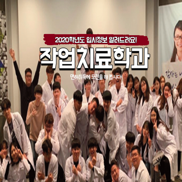 작업치료학과 순위 및 대학 선택은요? : 네이버 블로그