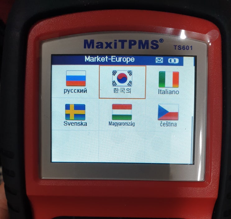 오텔(Autel) TPMS 리프로그래밍툴 진단기 TS601 한글화 및 업데이트(AS) 완료! : 네이버 블로그