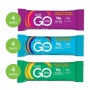 Kashi 버 버라이어티 프로틴바 4ct Variety Pack Protein Bars Vegan Non GMO 12팩, 1개, 1g