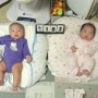 103일째 쌍둥이 성장 사진