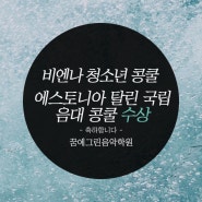 2020년 4월25일/5월9일 비엔나 콩쿨 & 북유럽 에스토니아 탈린 국립음대 콩쿨 _대상 수상