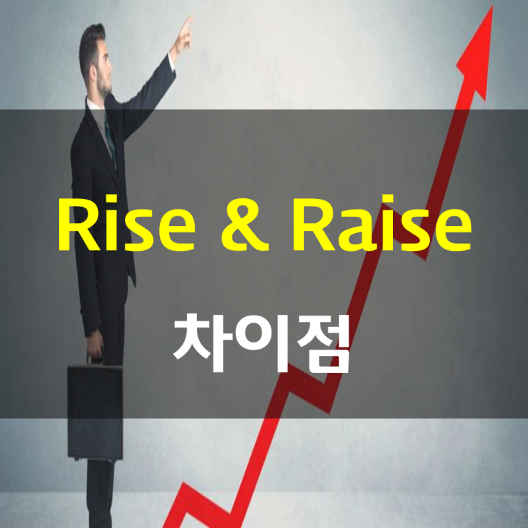 Rise 와 Raise 차이점 : 네이버 블로그