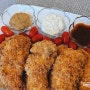 닭안심 요리- 갈릭 파마산 치킨텐더 만들기