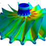 터보차저(Turbocharger) 구조-유동 연성 해석 - (주)앤플럭스