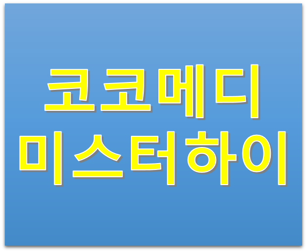 발기부전치료방법 코코메디 미스터하이 효과 및 가격