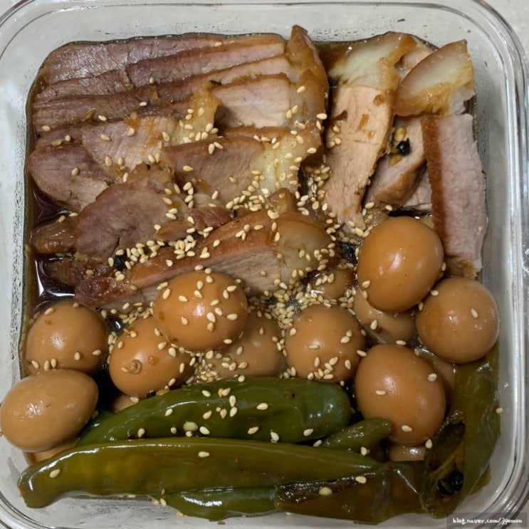 돼지고기 앞다리살 장조림 레시피(돼지고기 장조림 부위 추천) : 네이버 블로그