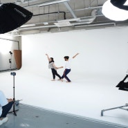 커버댄스, 현대무용 영상촬영 대형 호리존 렌탈 스튜디오