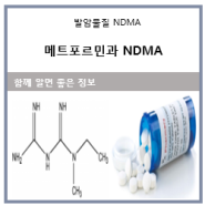 당뇨약(메트포르민)과 발암물질 NDMA(니트로소디메틸아민)