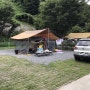 [67th & 8th Camping] 강가에서,, 물놀이 캠핑,, in 대강오토캠핑장, 단양