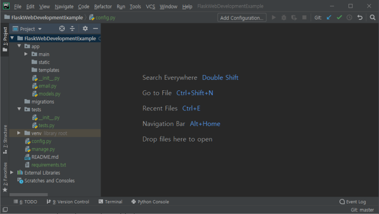 Flask Web Development 7. Large Application Structure : 네이버 블로그