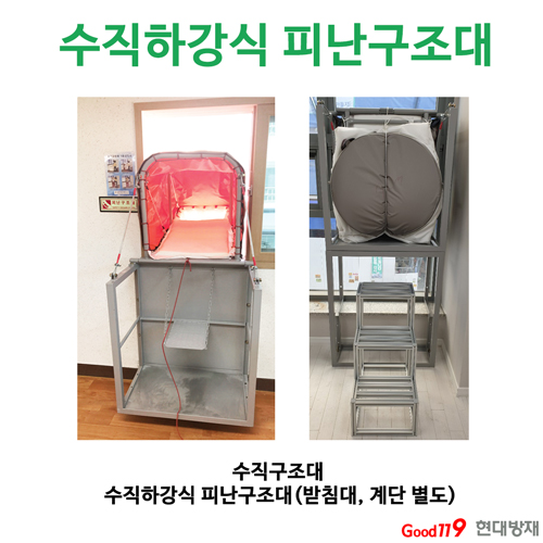 피난구조대의 종류, 수직구조대_경사구조대 : 네이버 블로그