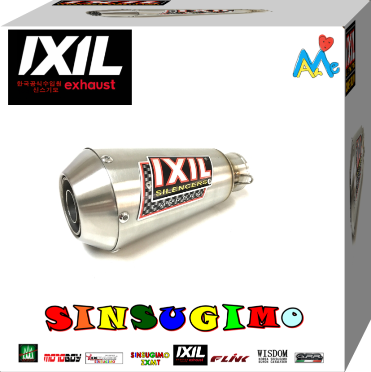 ixil msx125 ovc 타입 머플러 배기영상 익실코리아 신스기모 .